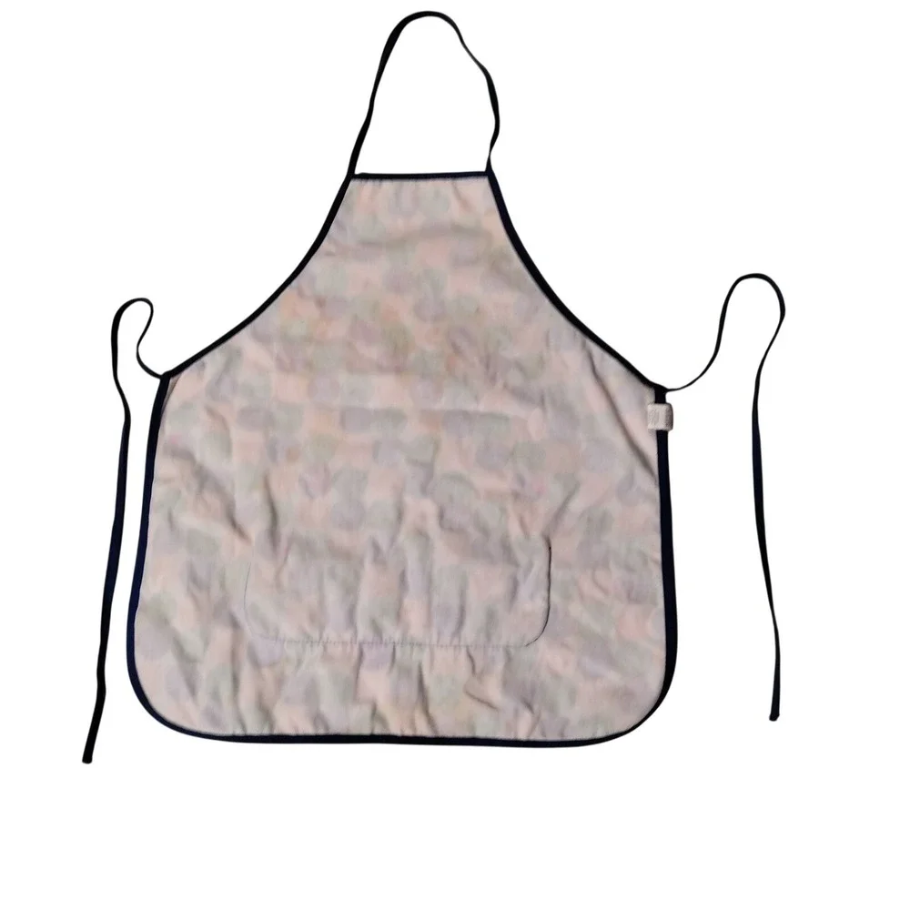 Nordic Ware Kids Apron 100% Cotton Polka Dot Blue Green‎ Orange Toddler Child
